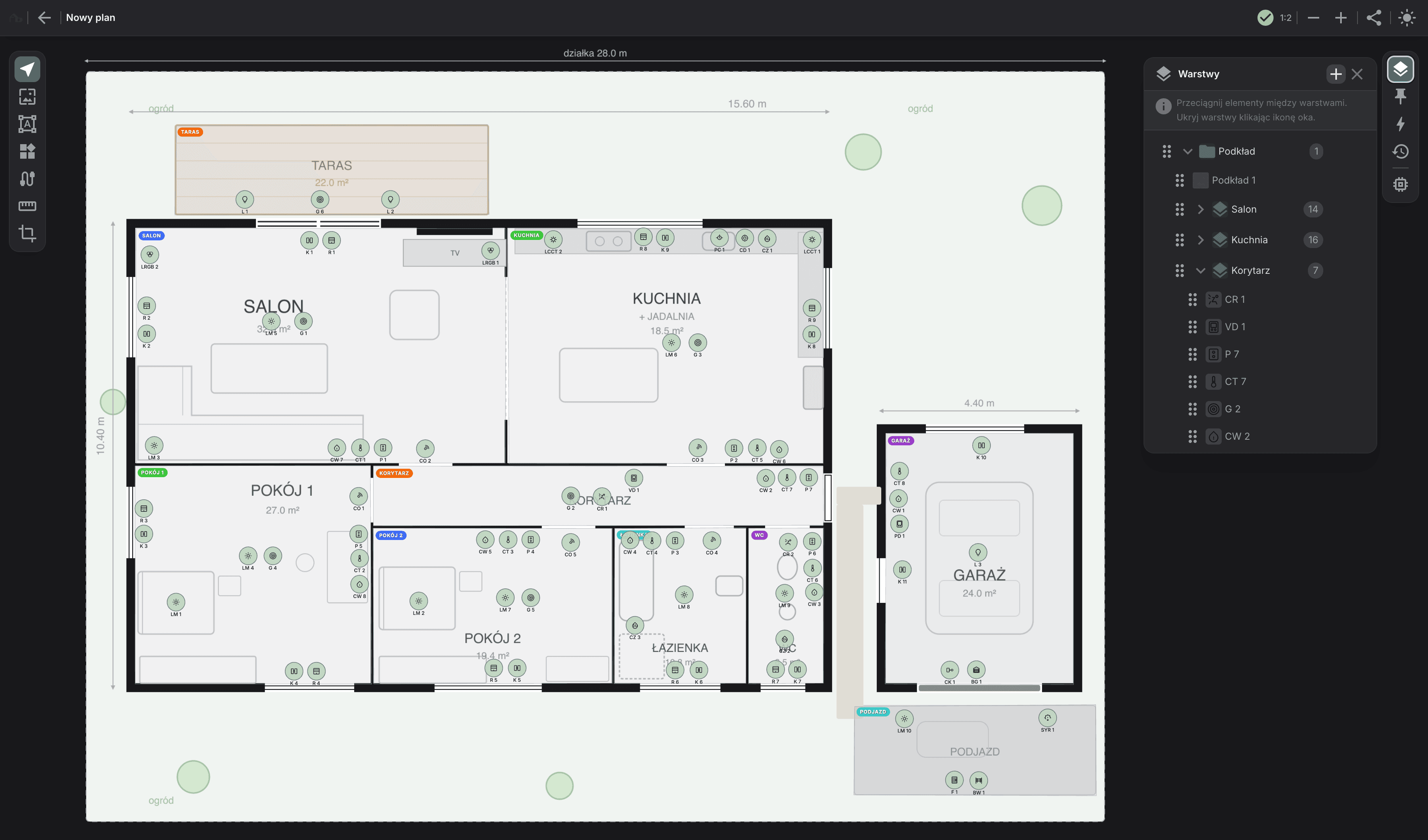 AutomatykDomowy.pl Planner — dark mode
